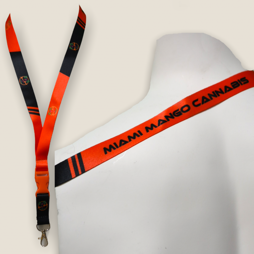 Miami Mango Cannabis Lanyard Mango Tech Clothing