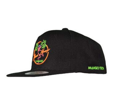 Miami Mango Cannabis Snapback Hat